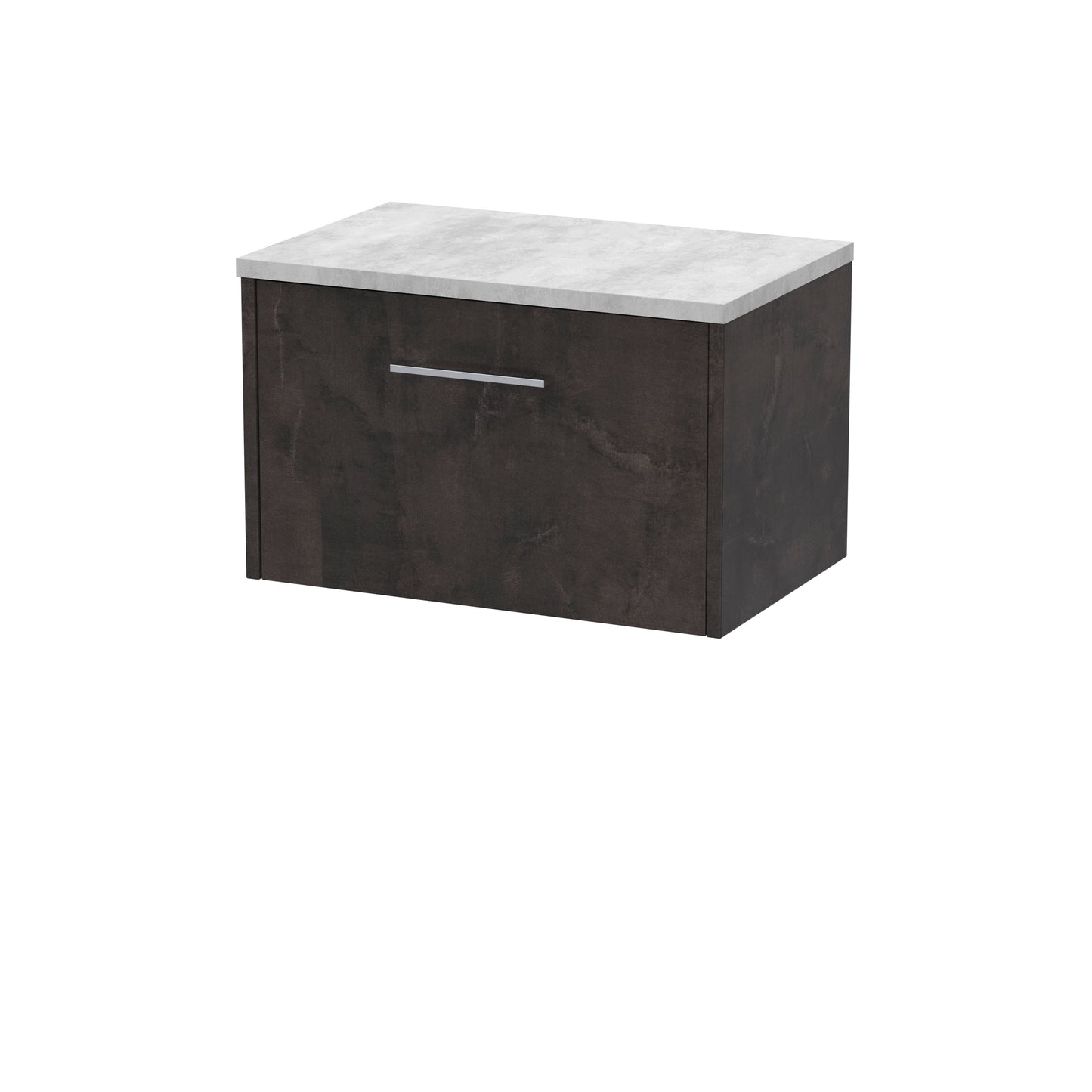 Hudson Reed 600mm Wall Hung 1 Drawer Vanity & Worktop