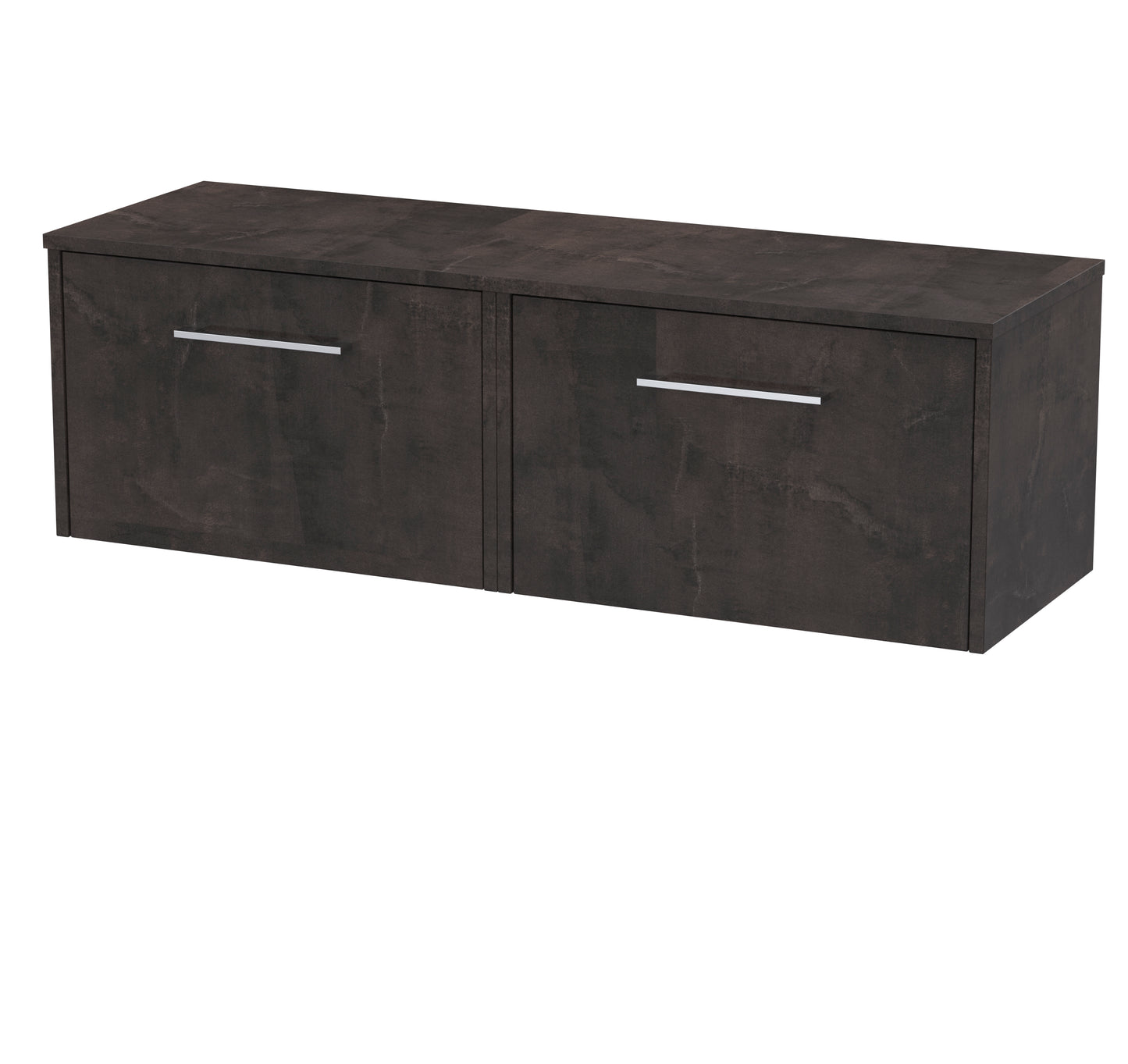 Hudson Reed 1200mm Wall Hung 2 Drawer Vanity & Worktop