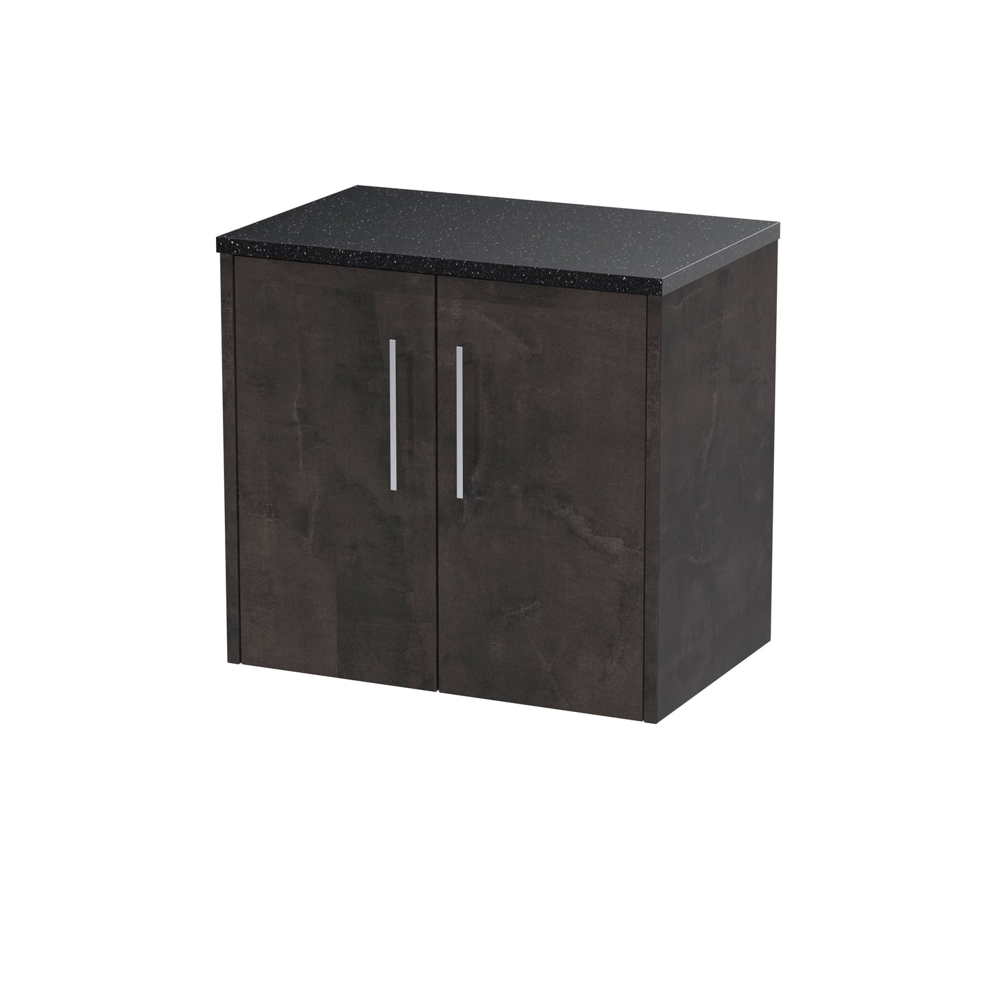 Hudson Reed 600mm Wall Hung 2 Door Vanity & Worktop