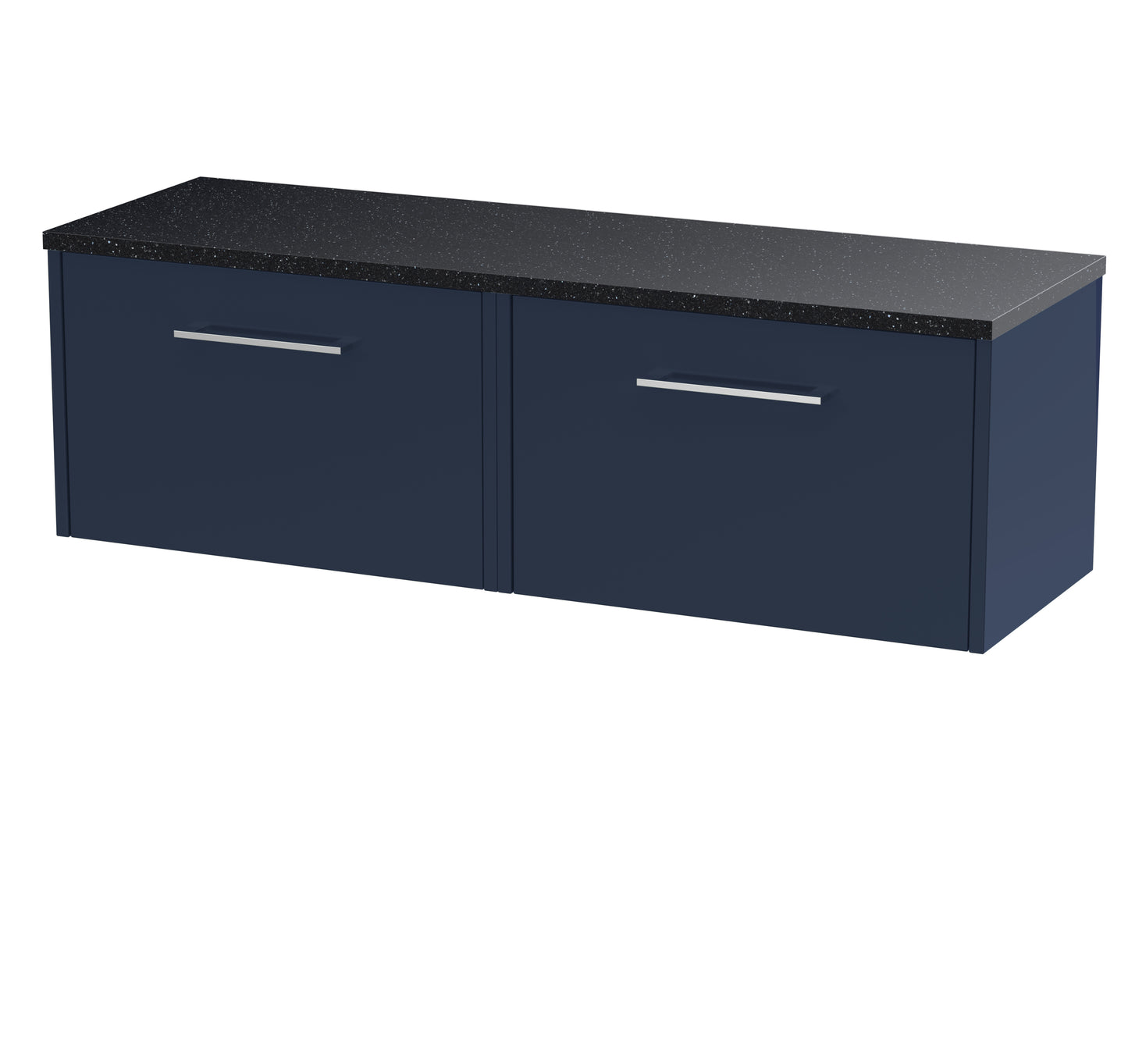 Hudson Reed 1200 Wall Hung 2-Drawer Vanity & Laminate Worktop