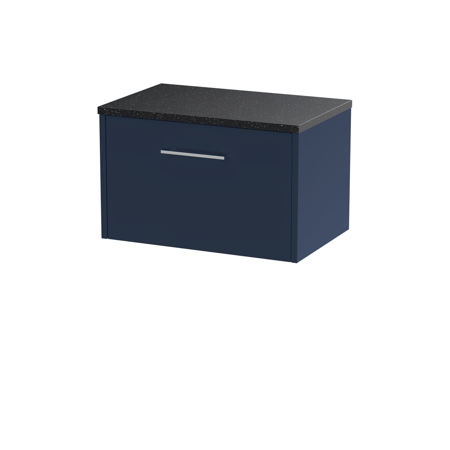 Hudson Reed 600mm Wall Hung Single Drawer Vanity & Laminate Worktop