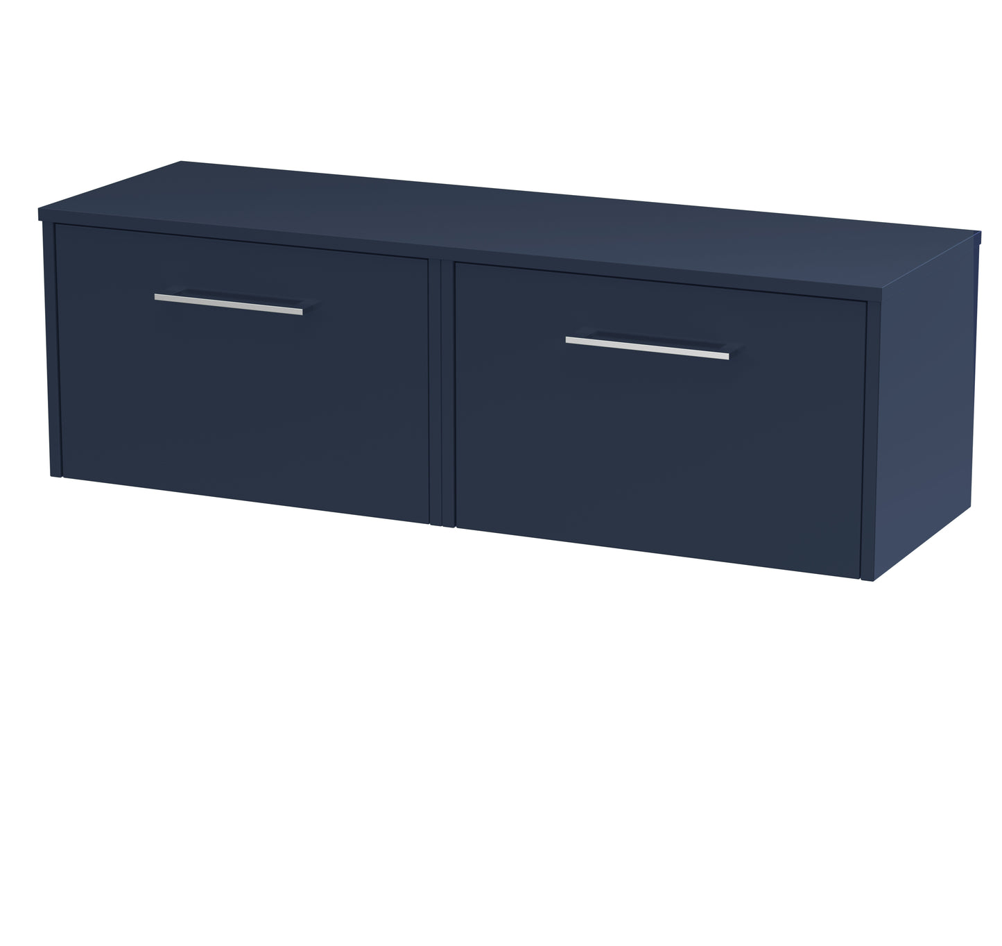 Hudson Reed 1200mm Wall Hung 2-Drawer Vanity & Worktop