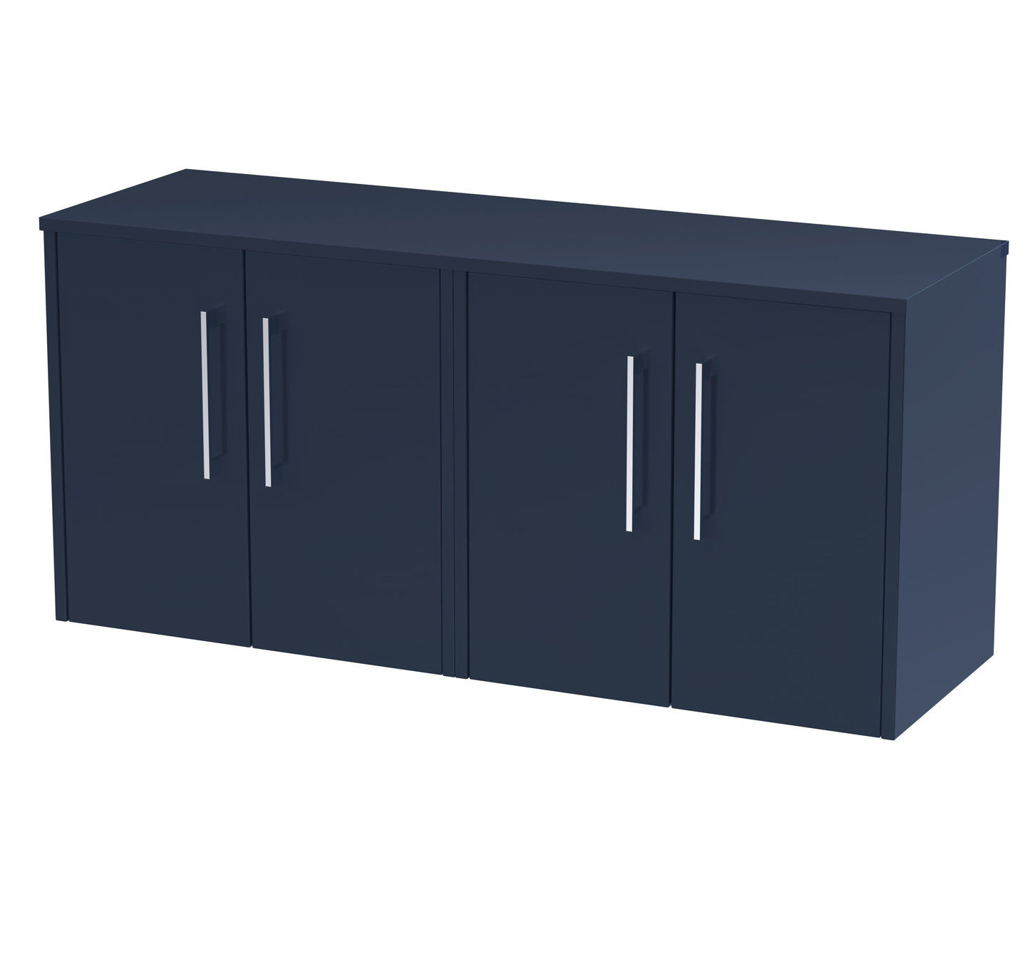 Hudson Reed 1200mm Wall Hung 4-Door Vanity & Worktop