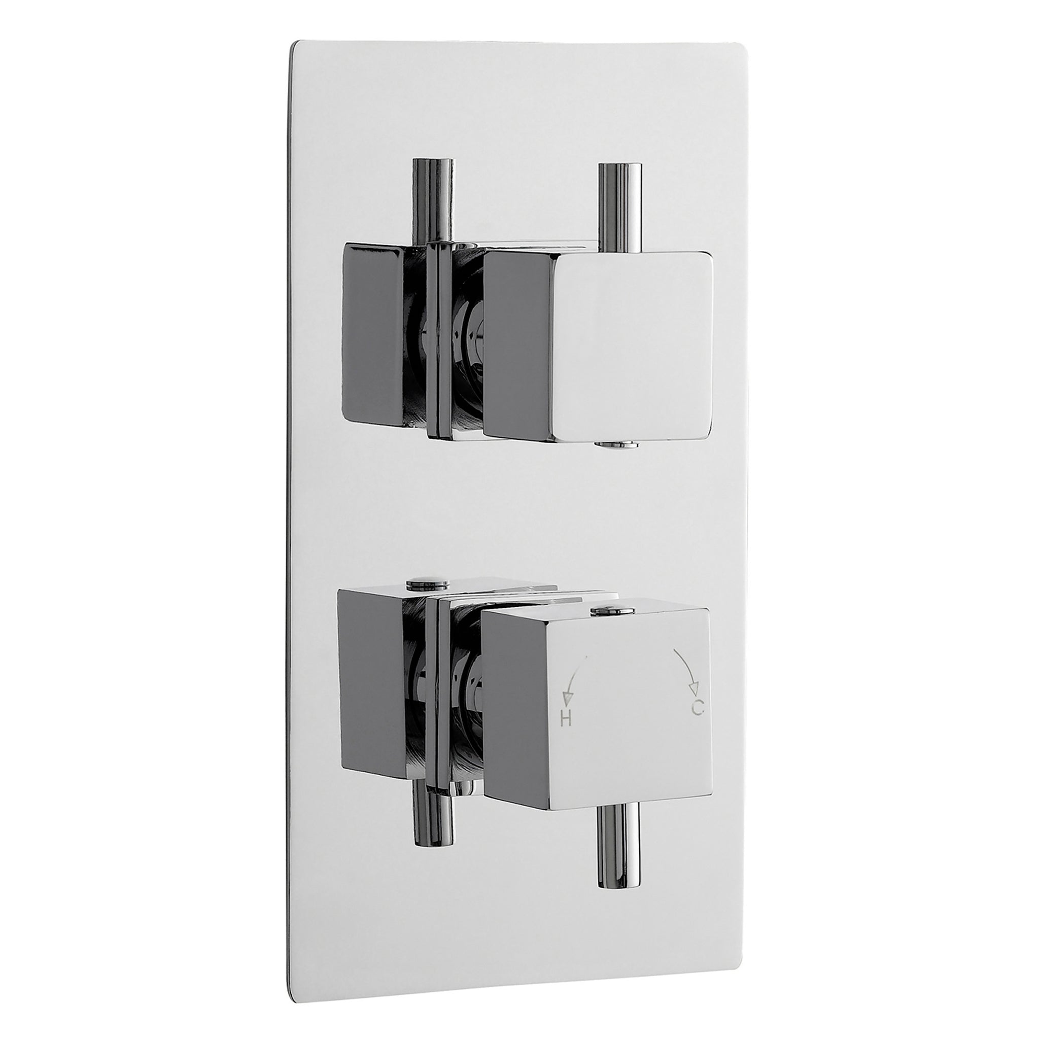 NUIE Twin Thermostatic Shower Valve