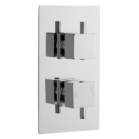 NUIE Twin Thermostatic Shower Valve