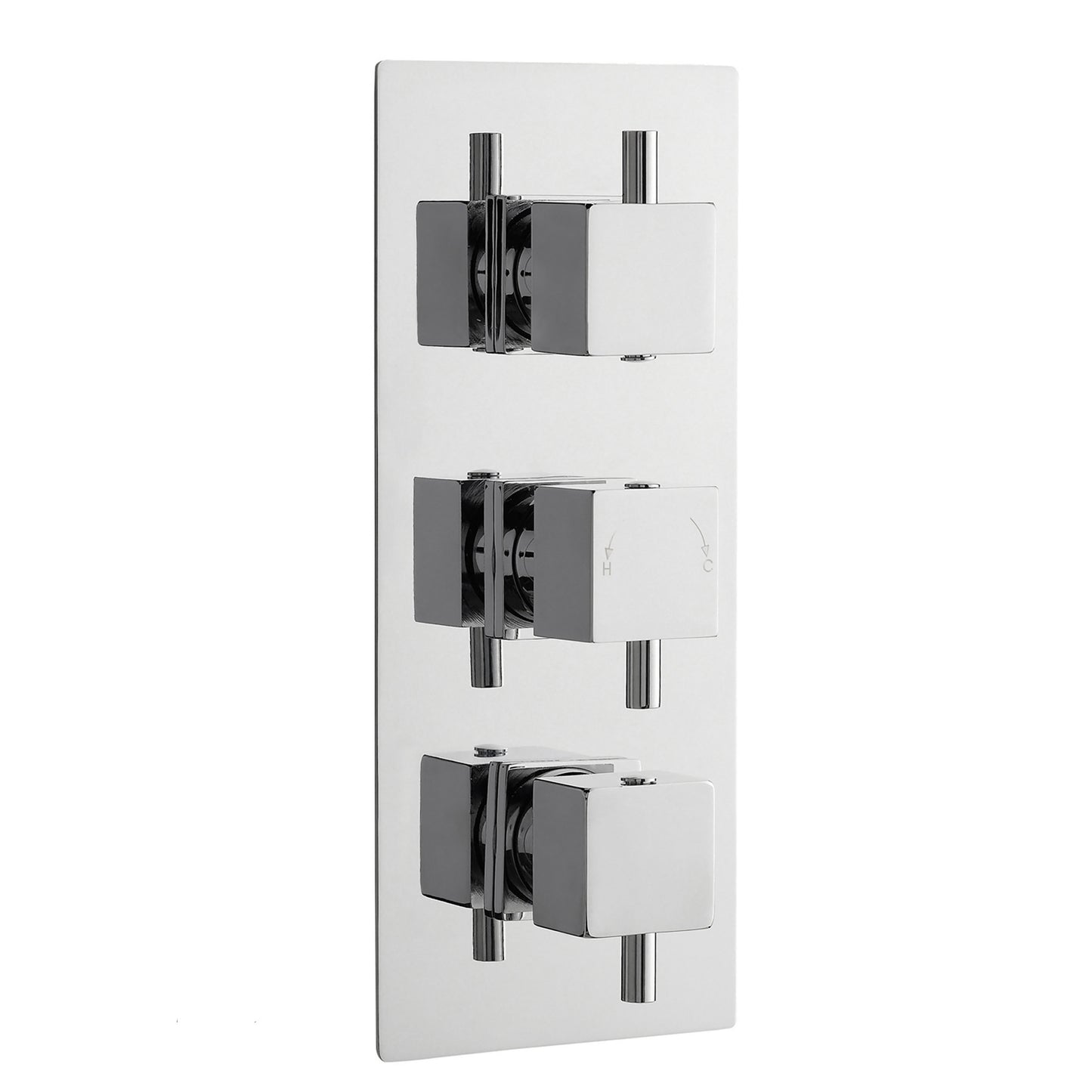 NUIE Triple Thermostatic Shower Valve With Diverter