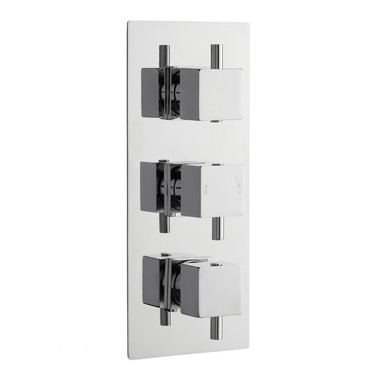 NUIE Triple Thermostatic Shower Valve With Diverter
