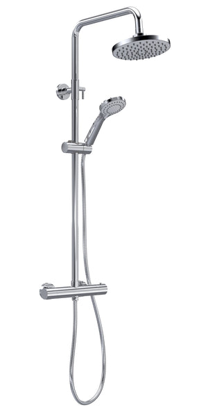 NUIE Thermostatic Bar Shower With Kit