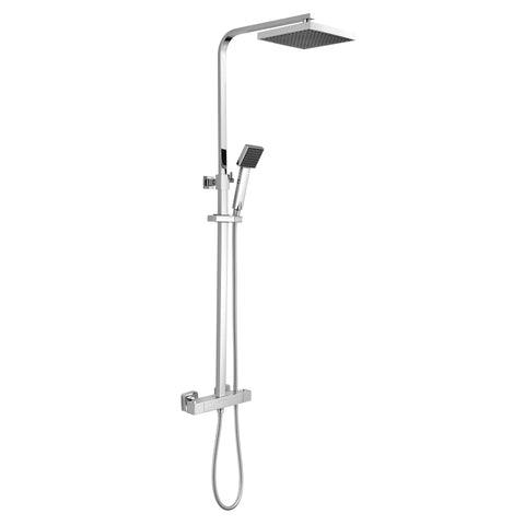 NUIE Thermostatic Bar Shower With Kit