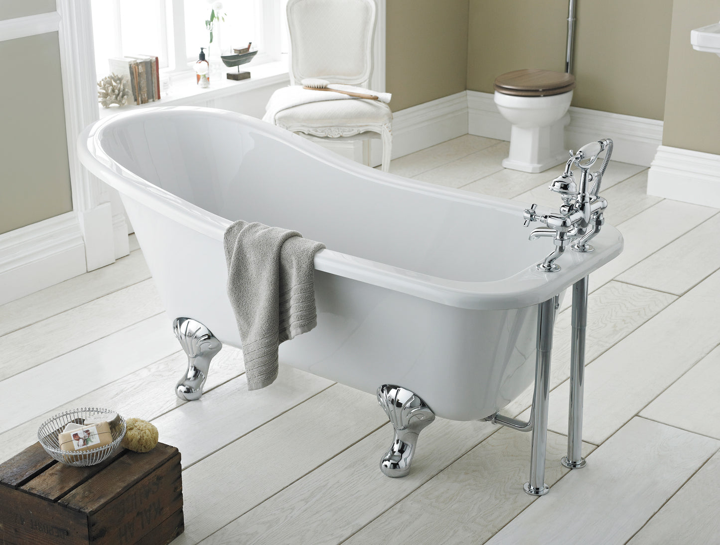 Hudson Reed Freestanding Bath - Corbel Leg Set (1700mm)