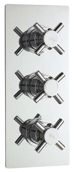 Hudson Reed Triple Thermostatic Shower Valve With Diverter
