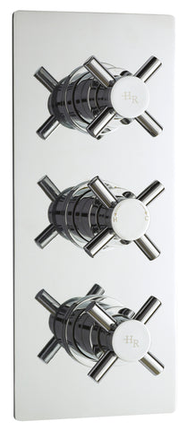 Hudson Reed Triple Thermostatic Shower Valve With Diverter