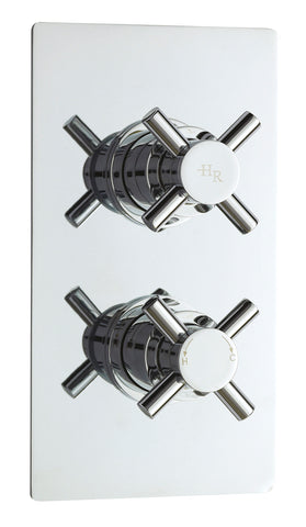 Hudson Reed Twin Thermostatic Shower Valve With Diverter