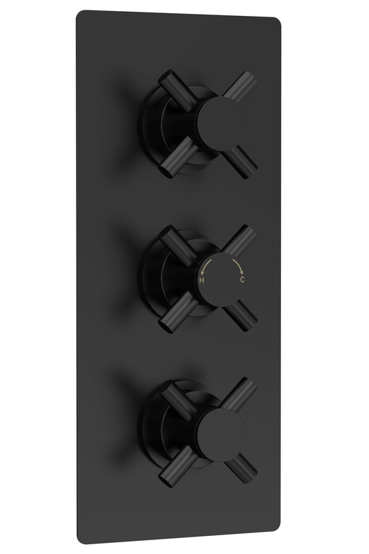 Hudson Reed Triple Thermostatic Shower Valve With Diverter