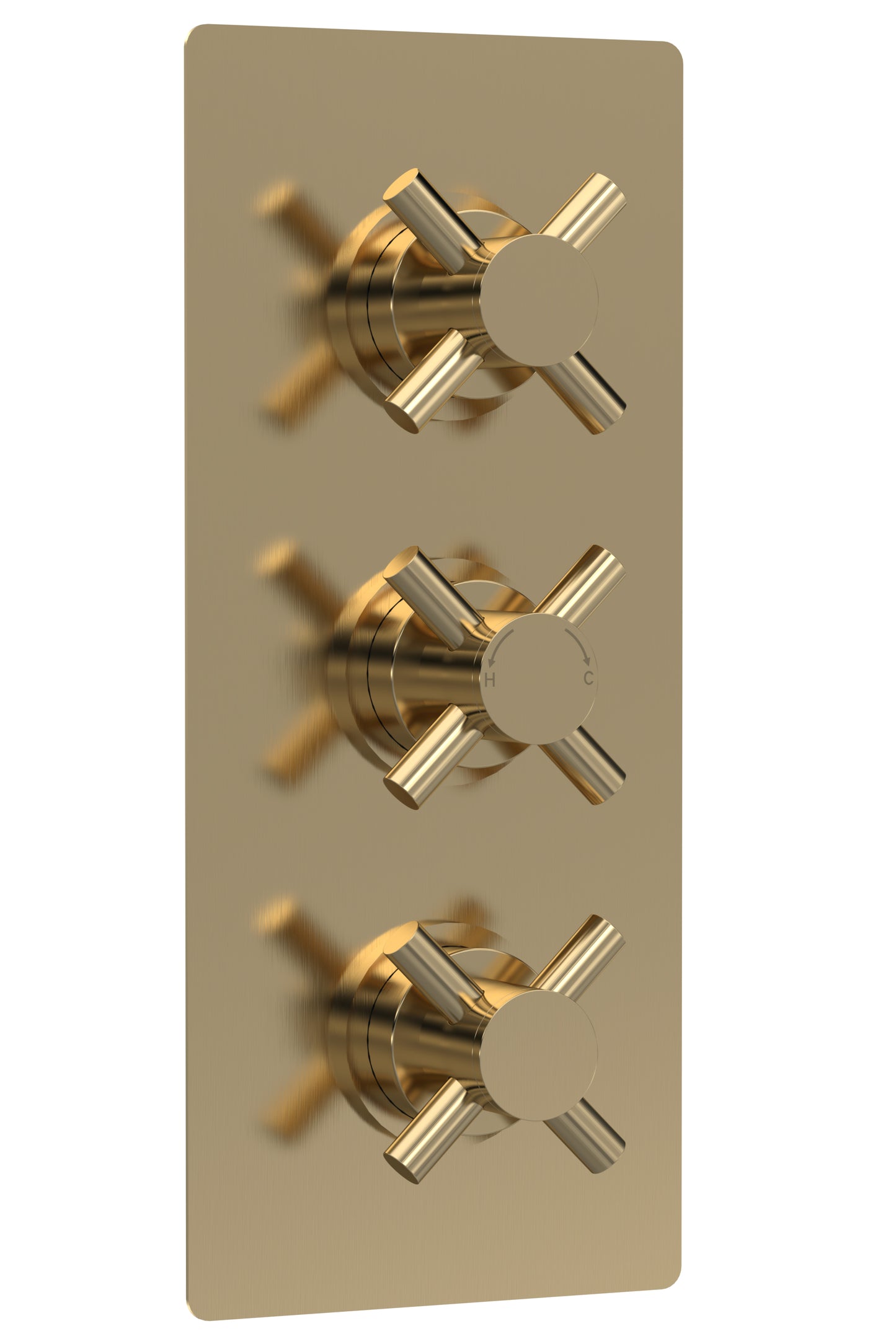 Hudson Reed Triple Thermostatic Shower Valve With Diverter