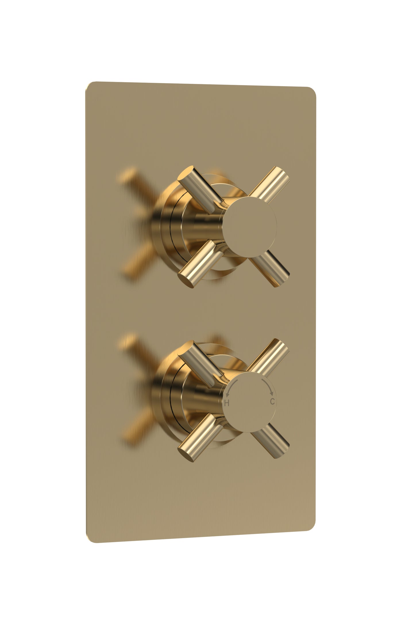 Hudson Reed Twin Thermostatic Shower Valve With Diverter