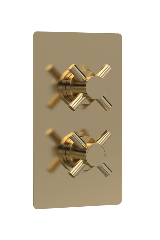 Hudson Reed Twin Thermostatic Shower Valve With Diverter