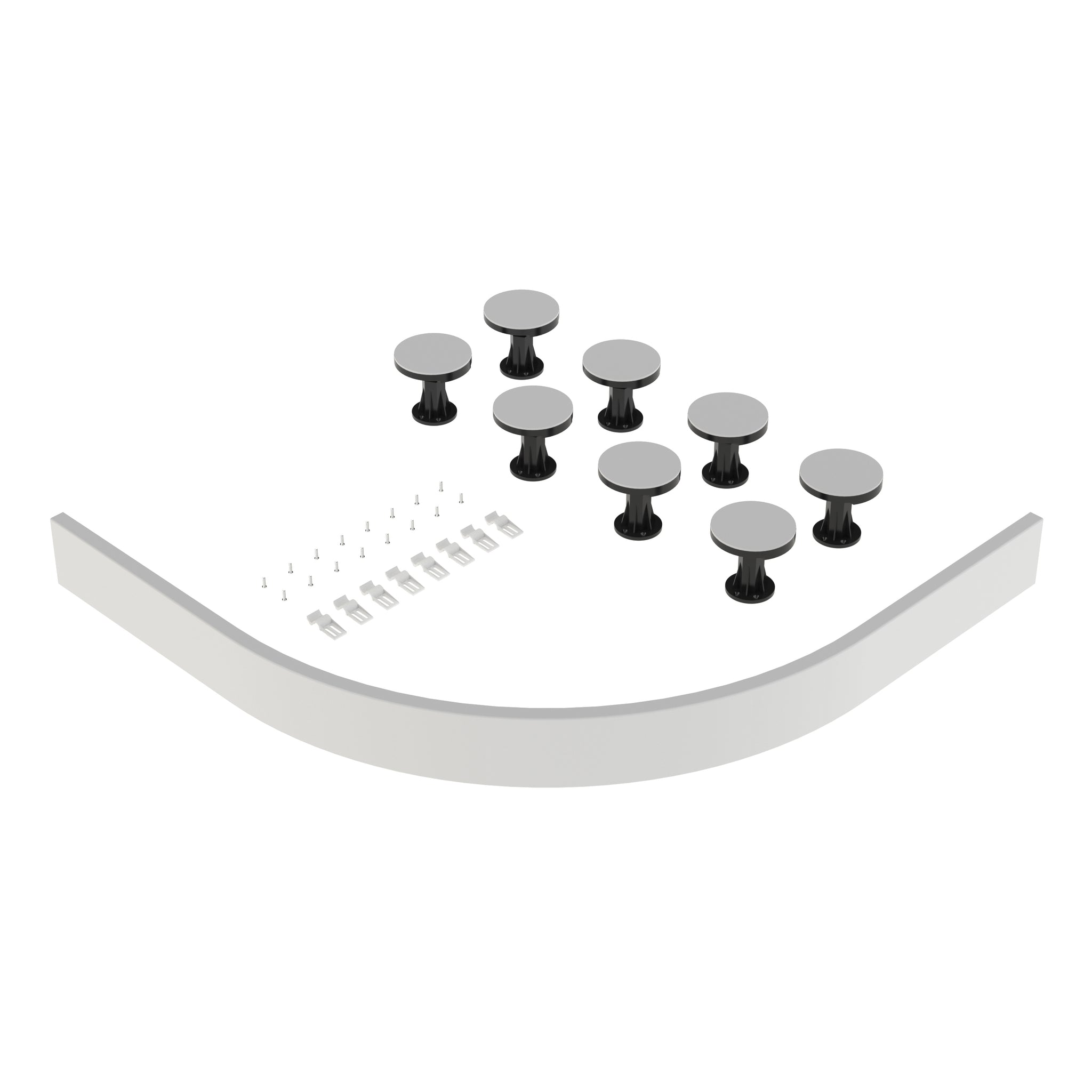 NUIE Leg Set Suitable for 1000-1200 Quad & Offset Trays