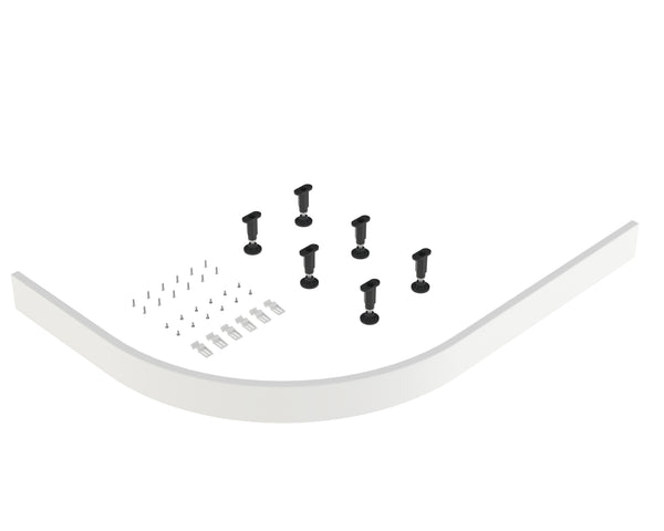 NUIE Leg Set & Plinth Kit (900x900 Curved Plinth)
