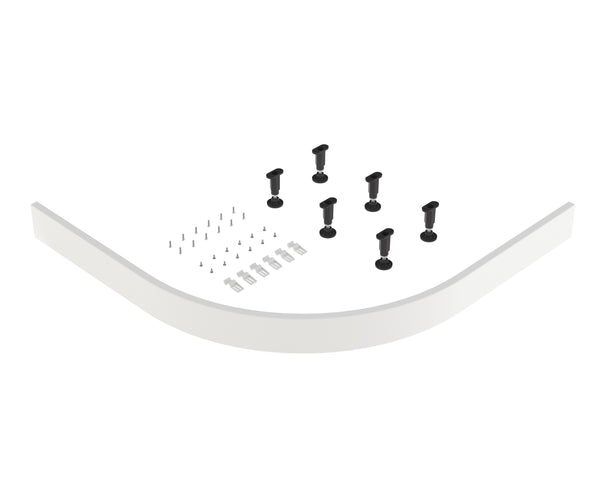 NUIE Leg Set & Plinth Kit (1000x1000 Curved Plinth)