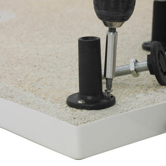 NUIE Leg Set & Plinth Kit (1200x900 Curved Plinth)