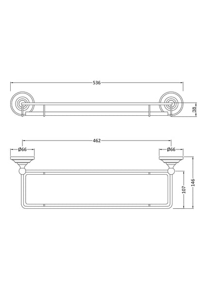 Hudson Reed 3 Tier Towel Rack