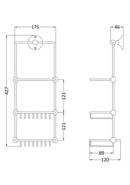 Hudson Reed Shower Tidy