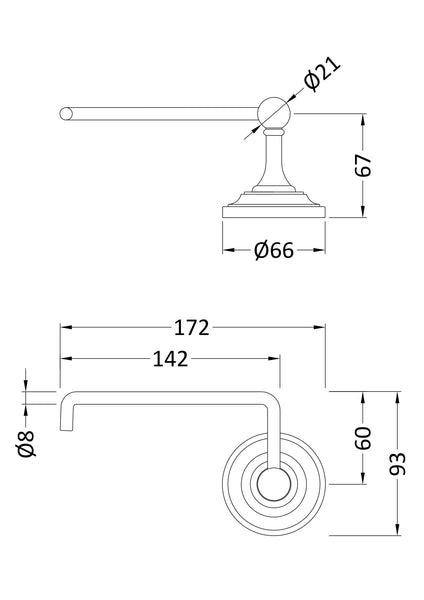 Hudson Reed Toilet Roll Holder