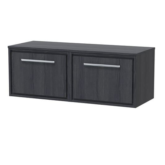 Hudson Reed 1200mm Wall Hung Single Drawer Vanity with Worktop