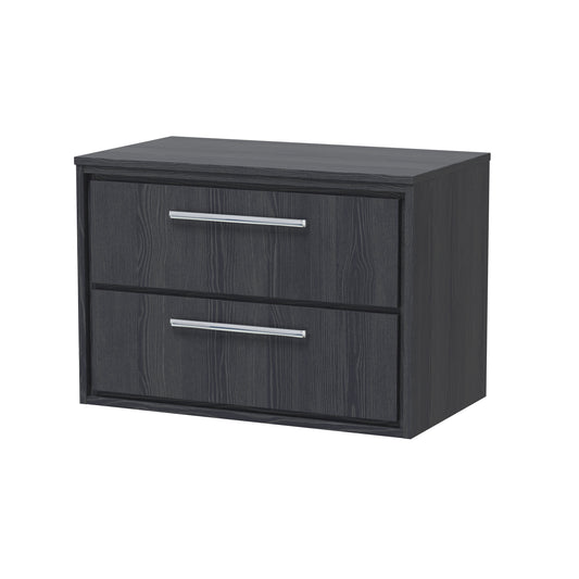 Hudson Reed 800mm Wall Hung 2-Drawer Vanity with Worktop
