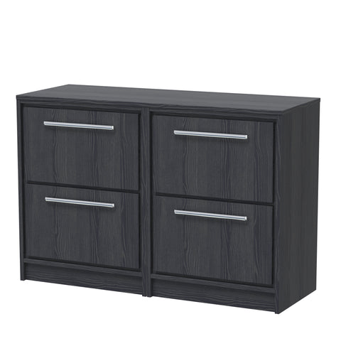 Hudson Reed 1200mm Floor Standing 4-Drawer Vanity with Worktop