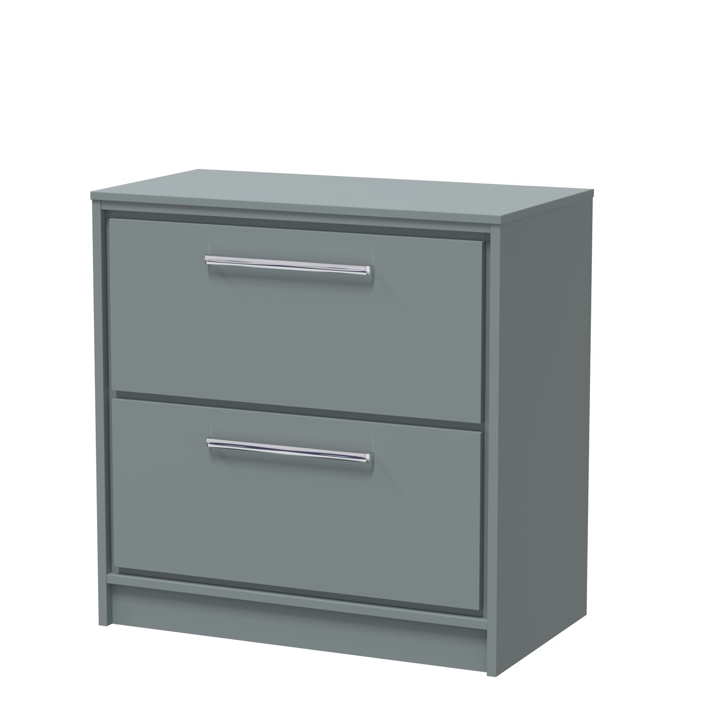 Hudson Reed 800mm Floor Standing 2-Drawer Vanity with Worktop