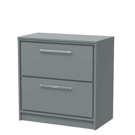 Hudson Reed 800mm Floor Standing 2-Drawer Vanity with Worktop