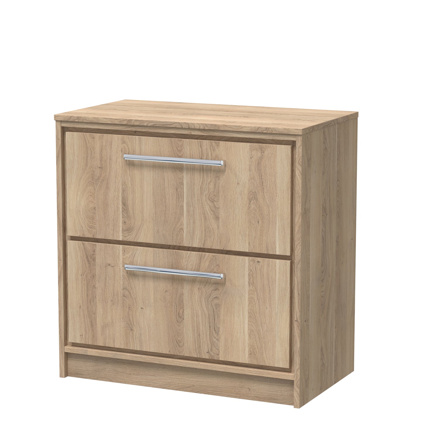Hudson Reed 800mm Floor Standing 2-Drawer Vanity with Worktop