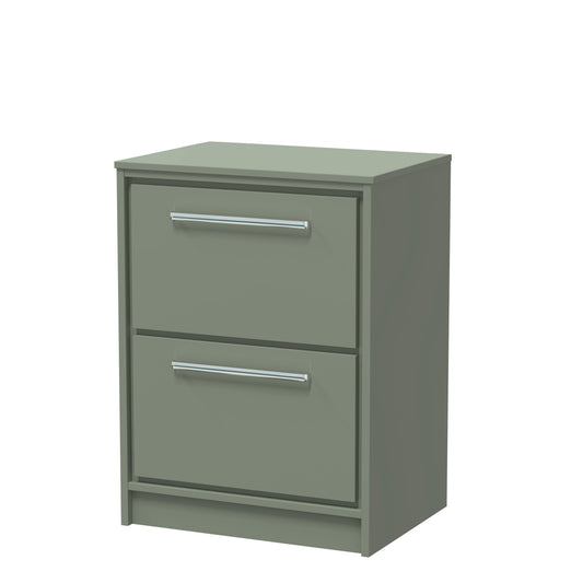 Hudson Reed 600mm Floor Standing 2-Drawer Vanity with Worktop