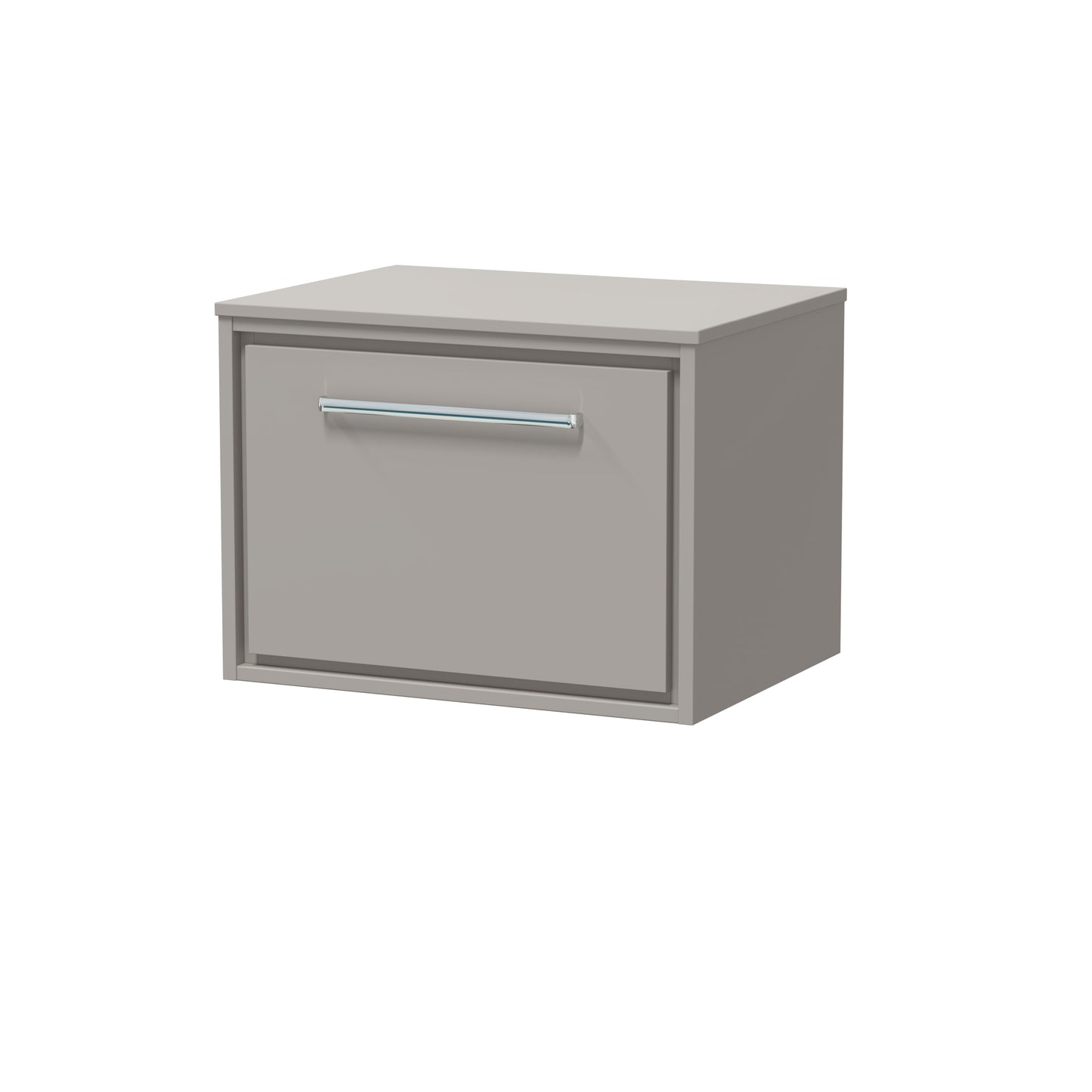 Hudson Reed 600mm Wall Hung Single Drawer Vanity with Worktop