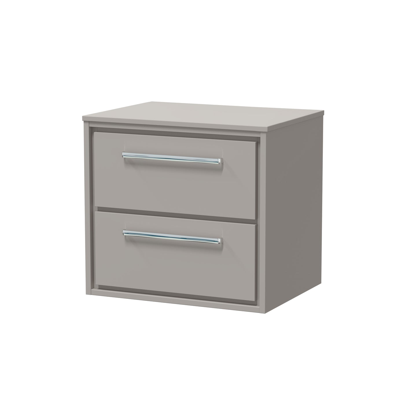 Hudson Reed 600mm Wall Hung 2-Drawer Vanity with Worktop