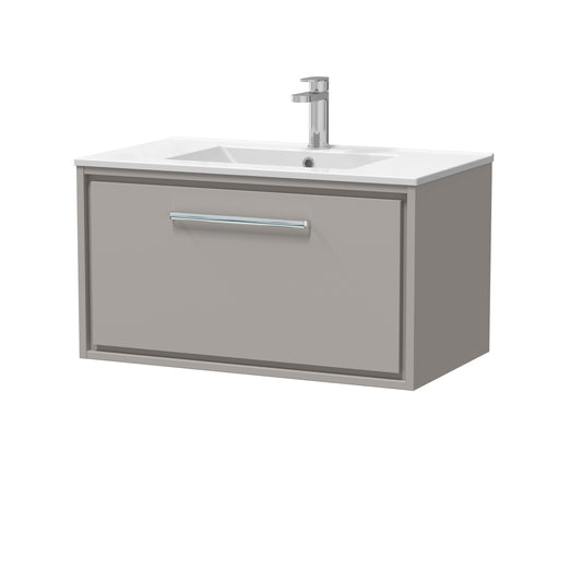 Hudson Reed 800mm Single Drawer Vanity with Basin - 1 Tap Hole