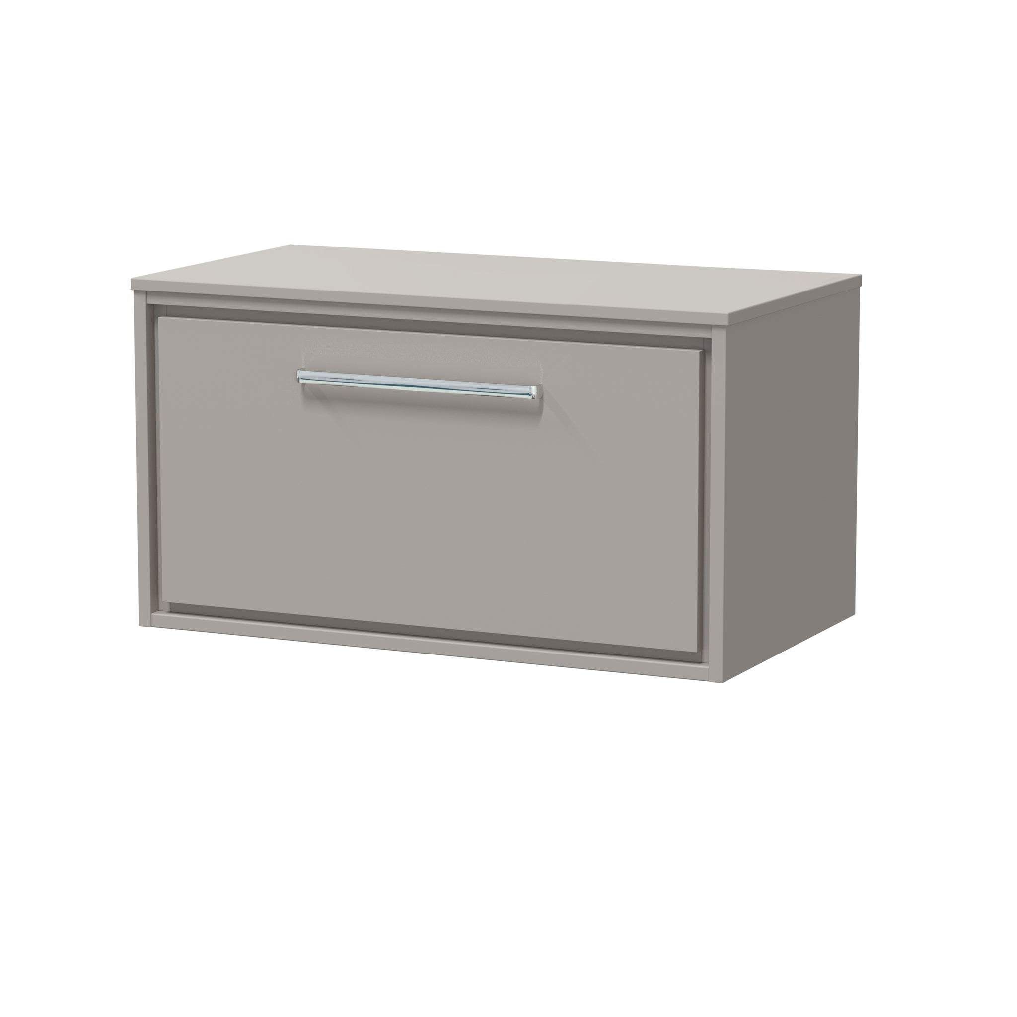 Hudson Reed 800mm Wall Hung Single Drawer Vanity with Worktop