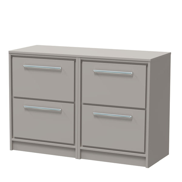 Hudson Reed 1200mm Floor Standing 4-Drawer Vanity with Worktop