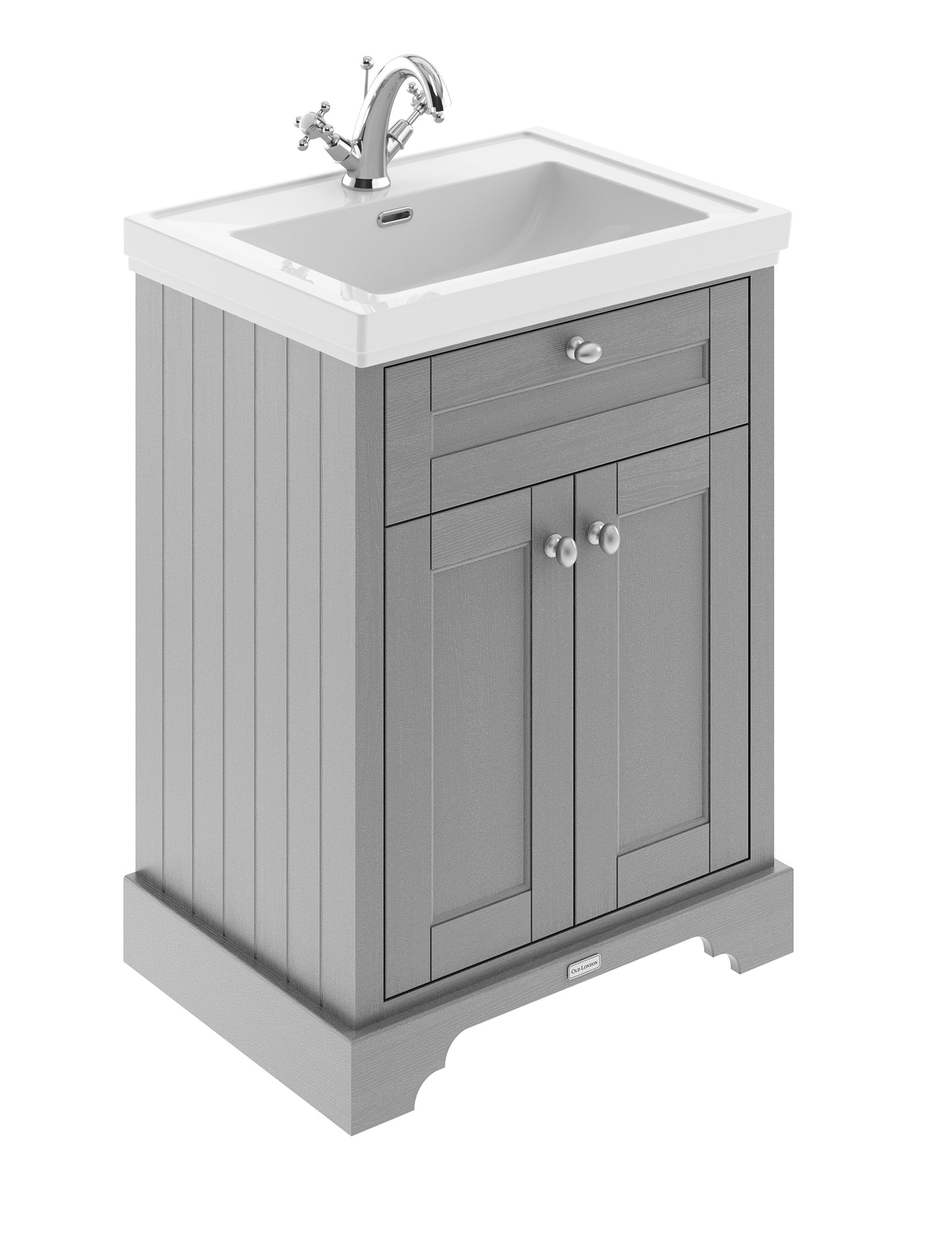 Hudson Reed 600mm 2-Door Vanity & Classic Basin 1TH