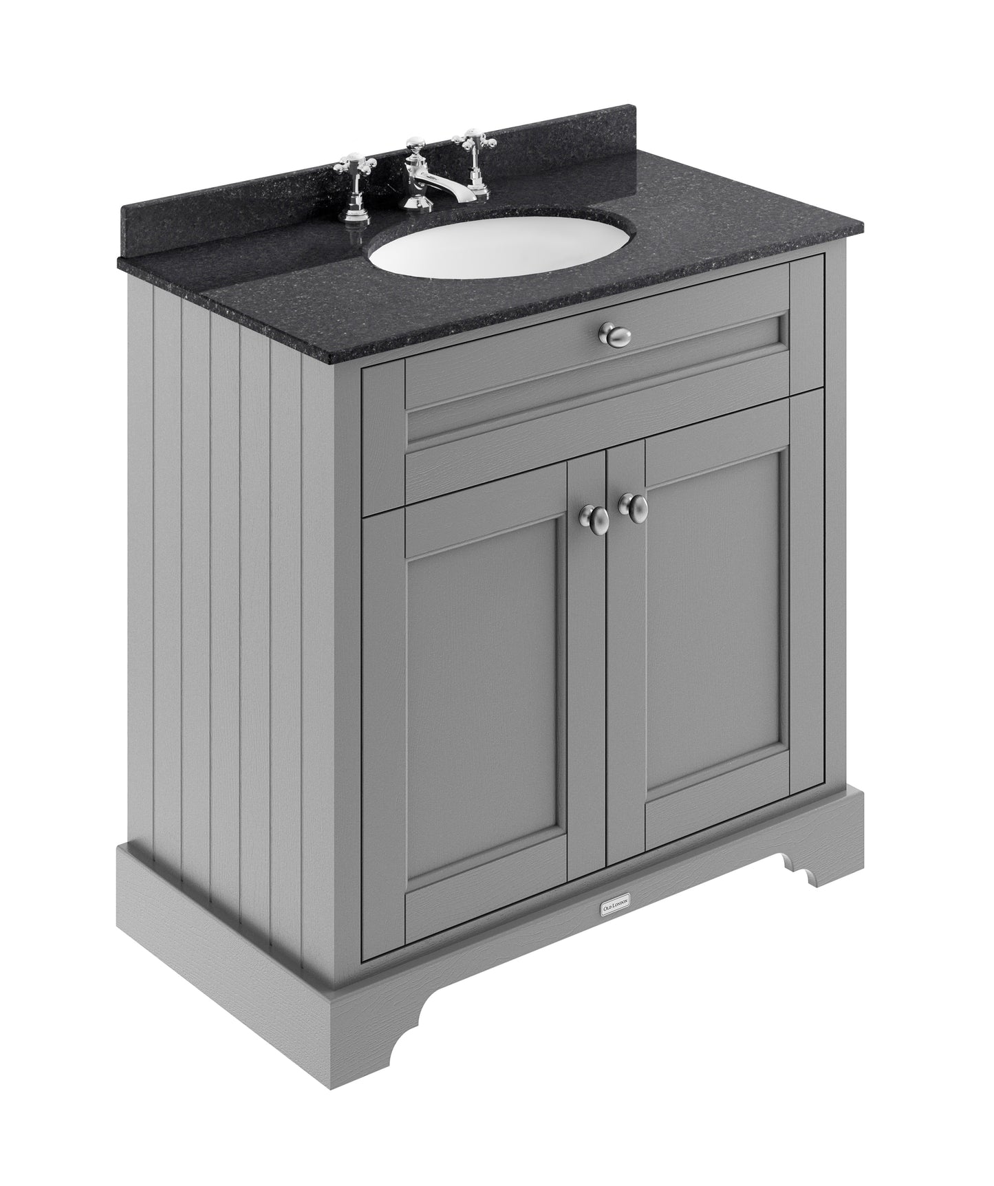 Hudson Reed 800mm Cabinet & Marble Top (3TH)