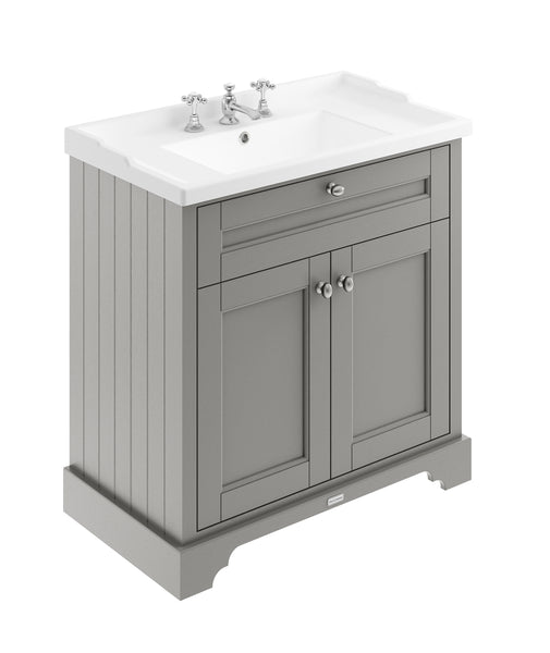 Hudson Reed 800mm Cabinet & Basin (3TH)