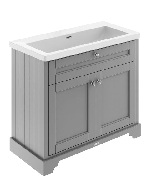 Hudson Reed 1000mm 2-Door Unit & Contemporary Basin 0TH