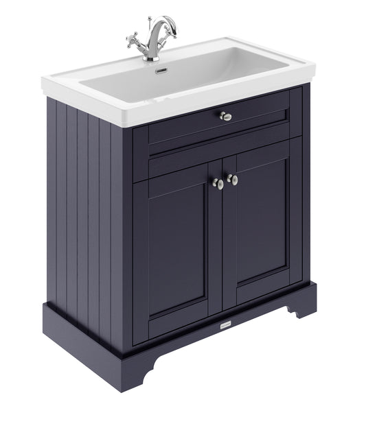Hudson Reed 800mm 2-Door Vanity & Classic Basin 1TH