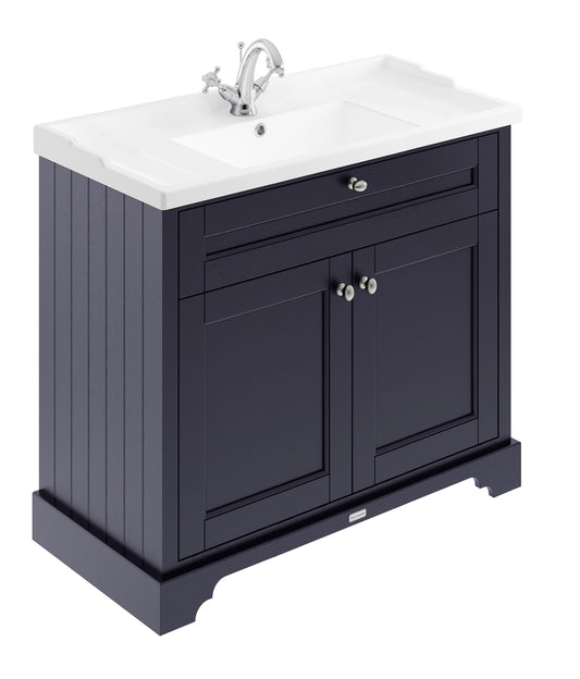 Hudson Reed 1000mm Cabinet & Basin (1TH)