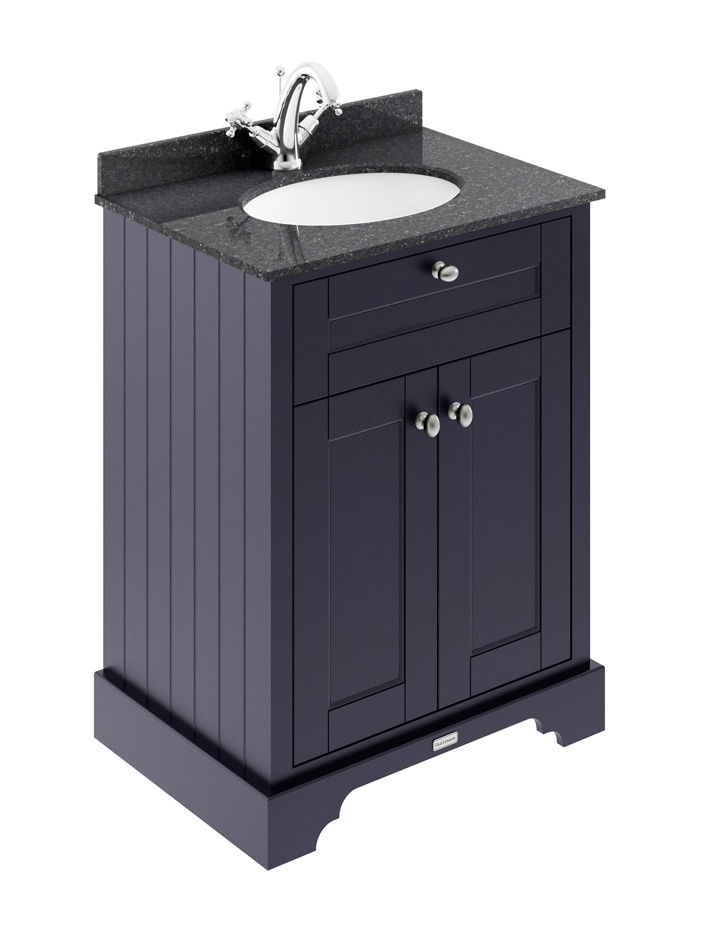 Hudson Reed 600mm Cabinet & Marble Top (1TH)