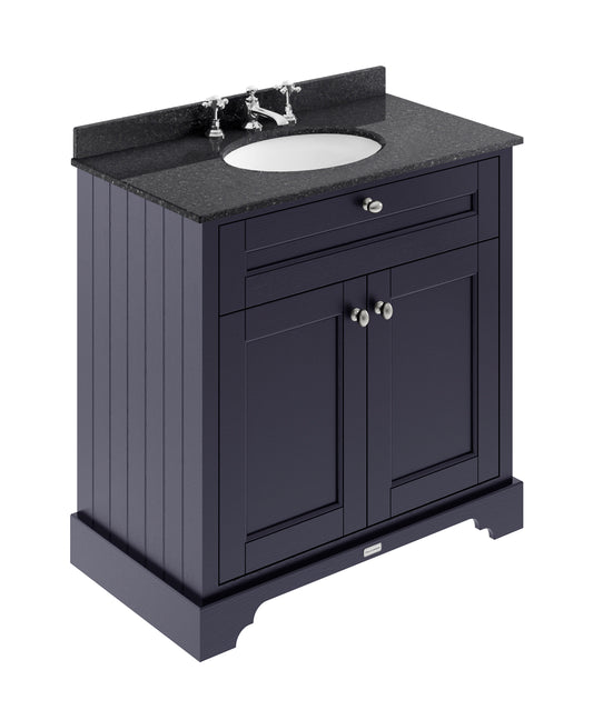 Hudson Reed 800mm Cabinet & Marble Top (3TH)