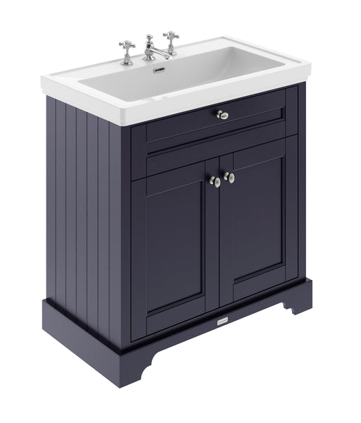 Hudson Reed 800mm 2-Door Vanity & Classic Basin 3TH