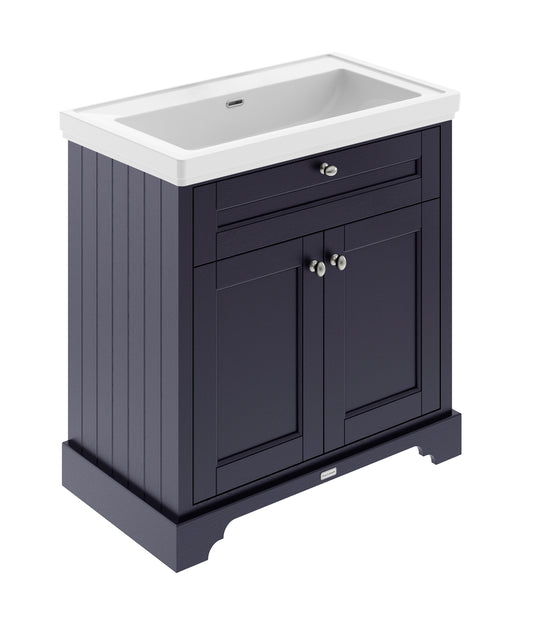 Hudson Reed 800mm 2-Door Vanity & Classic Basin 0TH